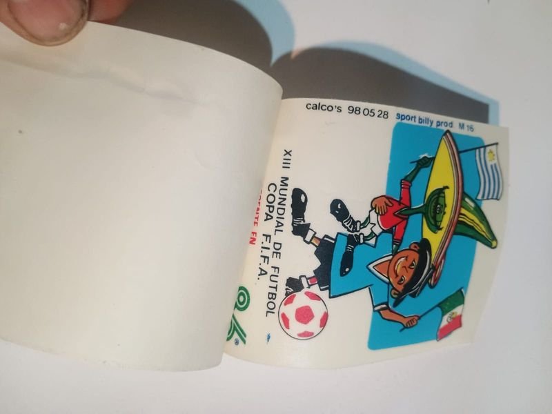 Pegatina para vidrio interno mundial México 86 - Colección de deportes - imagen 4