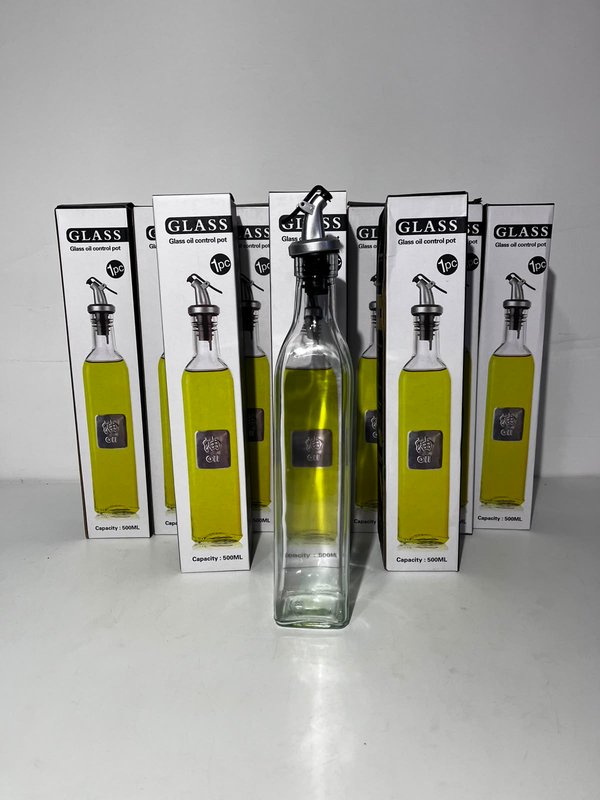 Pack 10 Vinagreras de Vidrio con Dispensador - imagen 1
