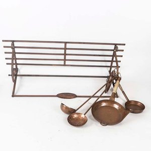 Lote anterior: Ganchera de Metal con 5 Utensilios de Cobre "La Tregua"