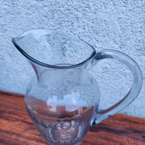Lote anterior: Jarra de Cristal Tallado Transparente