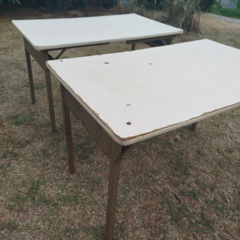 Mesas para eventos con estructura plegable en hierro - imagen 3