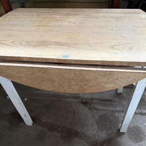 Mesa de Cocina Plegable de Pino Brasil con Alas - imagen 2