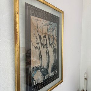 Afiche Enmarcado Juegos Olímpicos París 1924 - Uruguay - imagen 6