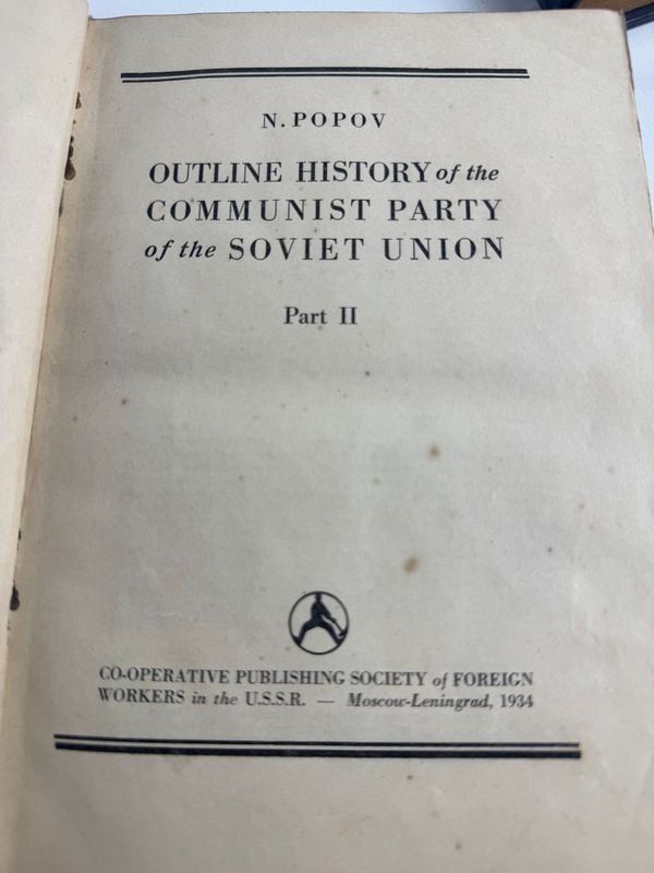 Colección de libros sobre Historia de la U.R.S.S. en buen estado - imagen 5