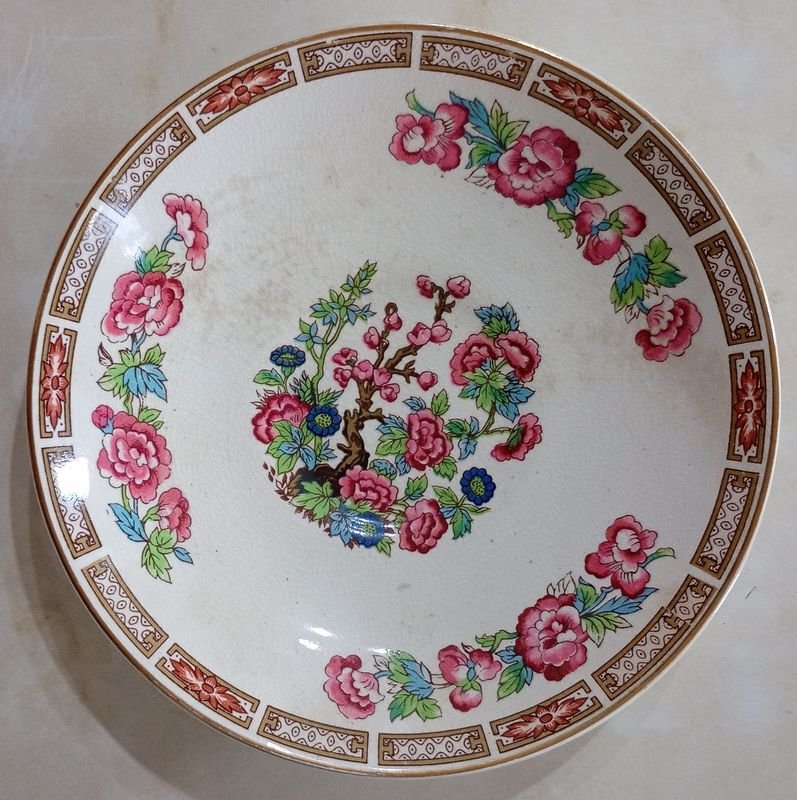 Plato de Porcelana INGLESA marca Bristol - Colección de Arte - imagen 1