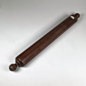 Palote de Amasar Vintage de Madera Oscura - 58 cm - imagen 2