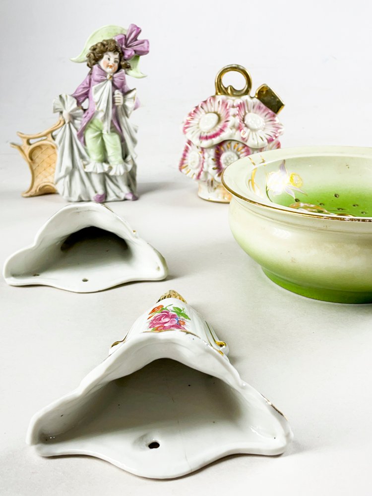 Figuras de porcelana francesa y decoración para jardín - imagen 3