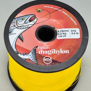 Carretel de Tanza NTH Maghylon Amarillo 0.25 mm - Resistencia 4 kg - imagen 2