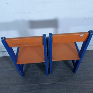 Lote de 4 Sillas Plegables de Madera para Niños - imagen 9