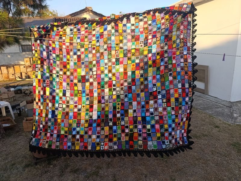 Colchas Crochetadas y Mosaico - imagen 2