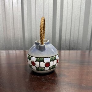 Tetera Decorativa Artesanal de Cerámica Esmaltada - imagen 4