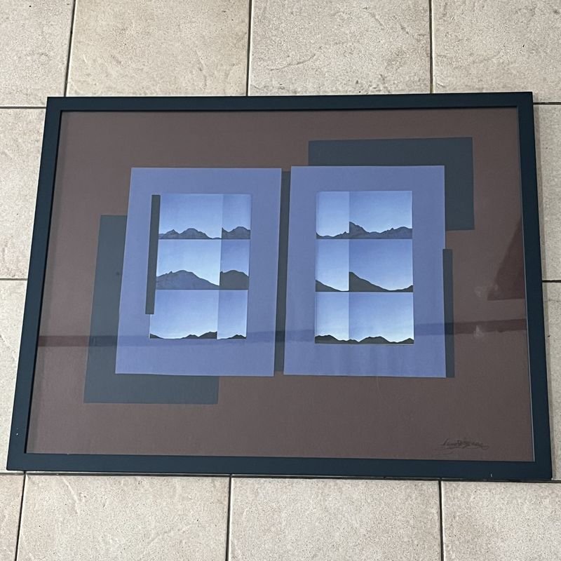 Cuadros abstractos firmados Maria de Oliveira - imagen 4