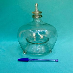 Antiguo cazamoscas con tapón. - imagen 2