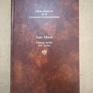 Lote siguiente: Libro "Últimas Tardes con Teresa" de Juan Marsé - Obras Maestras Literatura Contemporánea