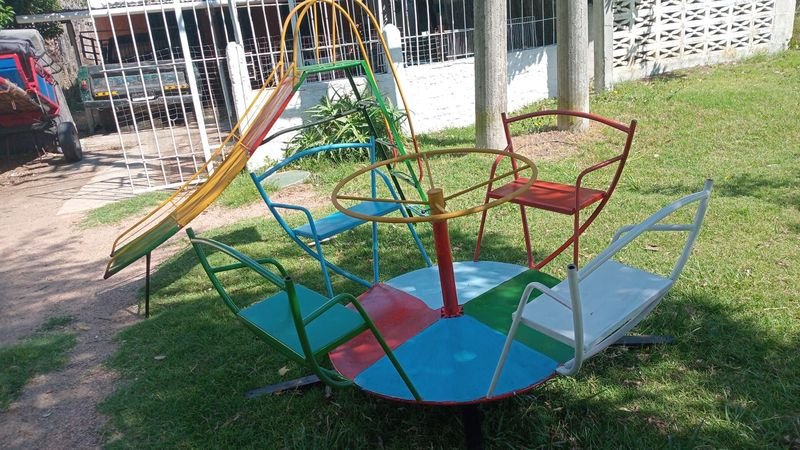 Muebles de Jardín Coloridos