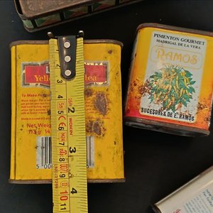 Lote de Latas Antiguas: Geniol, Lipton, Band-Aid y Más - imagen 7