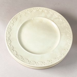Juego de Vajilla de Loza Beige Wedgwood Etruria - Fuente Oval y Platos - imagen 3