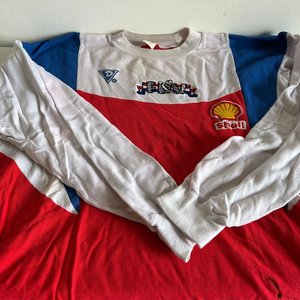 Buzo Deportivo Vintage Selección Paraguay Shell - imagen 1