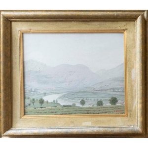 Lote anterior: Óleo "Paisaje" de V. Casetti, 42 x 53 cm