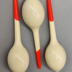 Lote de 3 Boyas de Pesca Blancas con Antenas Naranjas - imagen 3