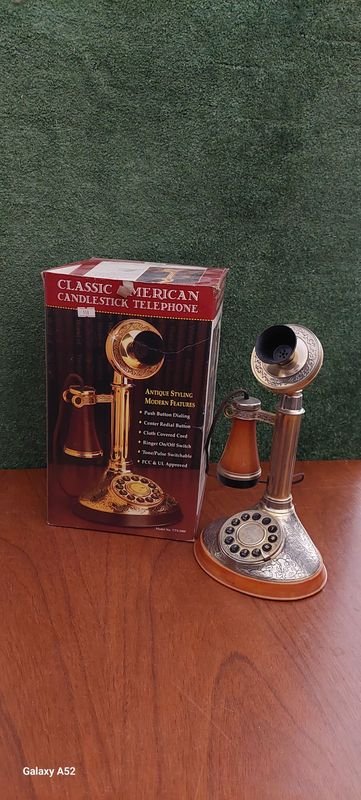 Teléfono antiguo de plástico tipo Lindo - imagen 6