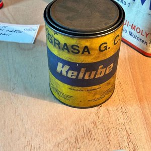 Latas de lubricantes antiguas (2 sin abrir) - imagen 6