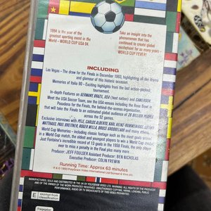 Videocassettes VHS Antiguos: Flipper, Little Cobras, World Cup Fever USA ’94 - imagen 4