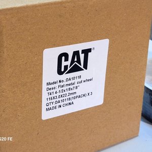 30 Discos de Corte para Hierro CAT (10 Pack x 3) - imagen 3
