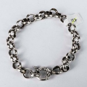 Lote anterior: Pulsera de Plata 925 con Cierre Marinero - 16 cm