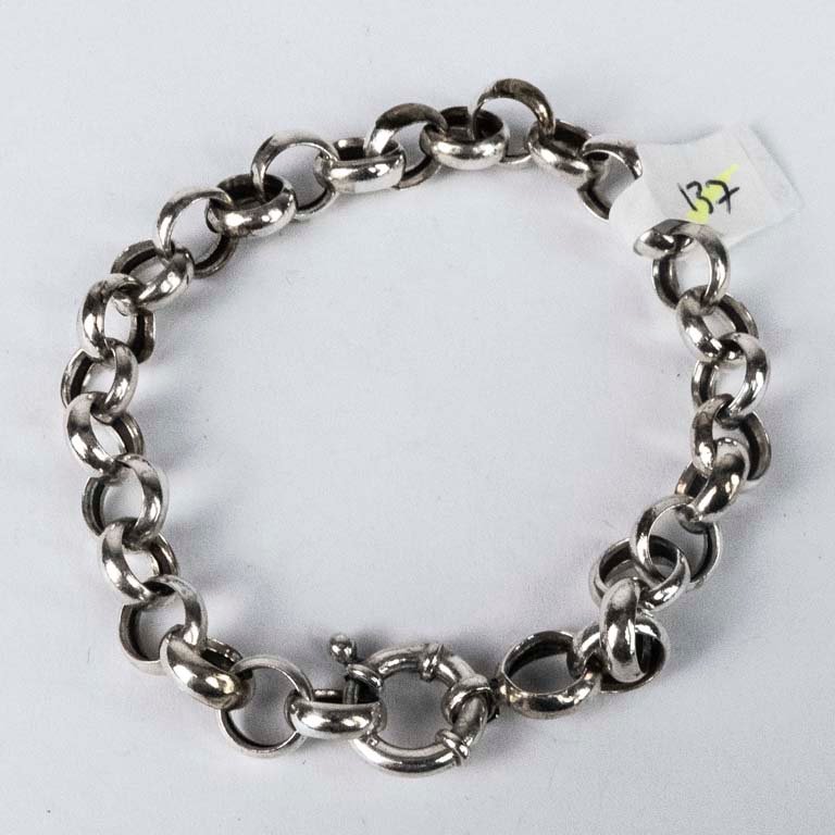 Pulsera de Plata 925 con Cierre Marinero - 16 cm