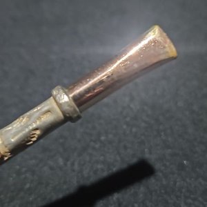 Bombilla de Plata y Oro para Mate con Detalles Labrados - imagen 5