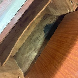 Trinchante de madera con cajón y puertas - imagen 9