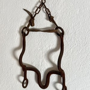 Freno de Caballo Antiguo de Hierro Forjado - imagen 2