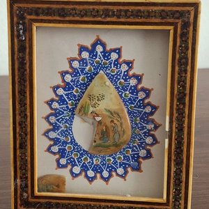 Lote de 3 Miniaturas Persas y Muñeca Tailandesa de Danza - imagen 10