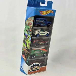 Pack 5 Autos Hot Wheels City - imagen 4