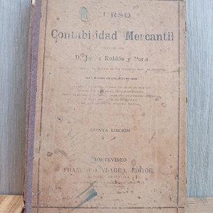 Lote anterior: Curso de Contabilidad Mercantil Libro Jaime Roldós y Pons 1909