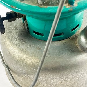 Farol de Metal con Cabezal Esmaltado Beige y Verde - 39 cm - imagen 4