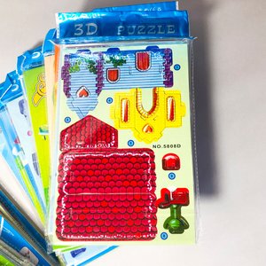 Lote de 24 Puzzles 3D para Armar - imagen 3