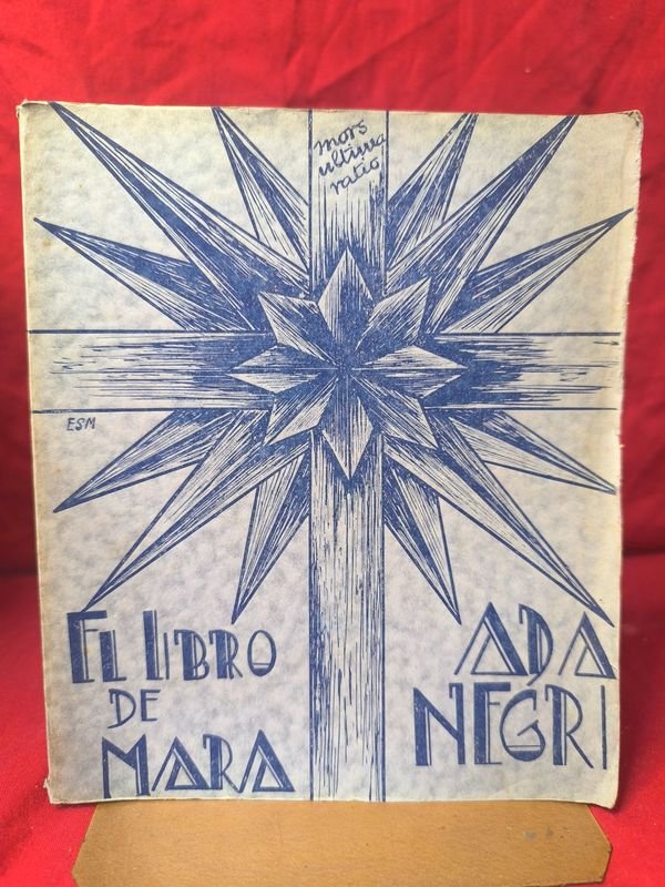 El Libro de Mara de Ada Negri (1937) - Edición Castellana - imagen 1