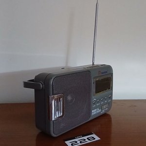 Radio Portátil Mason R691L Multifunción FM/TV/MW/SW con Reloj y Linterna - imagen 1