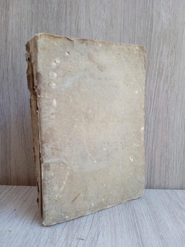 Libro antiguo de Filosofía Moral y Cristiana del año 1773