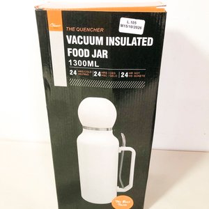 Termo "Vacuum" Blanco con Mate y Bombilla "The Quencher" - imagen 2