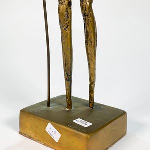 Escultura en Bronce "Guerrero" de Roberto Cidade - 52 cm - imagen 3