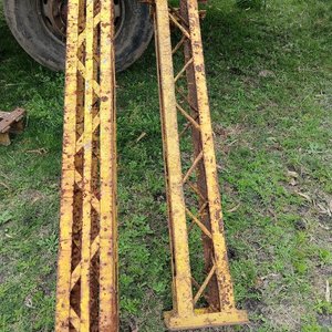 Lote de 2 Columnas de Hierro Tipo Cercha, 3.20m Largo - imagen 2