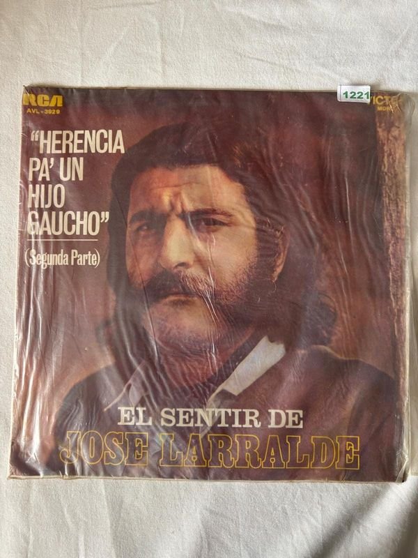 Disco de Vinilo "El Sentir de José Larralde" - Herencia pa' un Hijo Gaucho