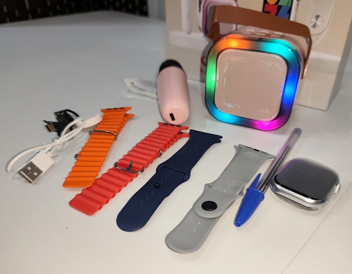 Reloj Smartwatch con Parlante Multimedia BT y Correas Diferentes - imagen 3
