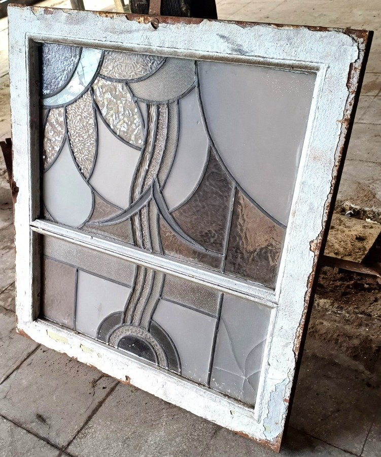 Vitraux Art Deco con marco de hierro - imagen 5