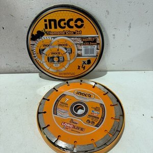 Lote anterior: Caja con 4 Discos de Corte Diamantados Ingco