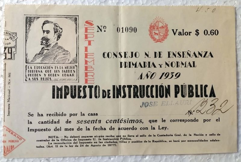 Documento Histórico de Educación en Argentina, 1939