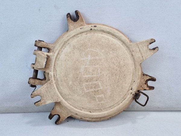 Portilla Ojo de Buey Antigua de Embarcación con Bisagra y Vidrio - imagen 1